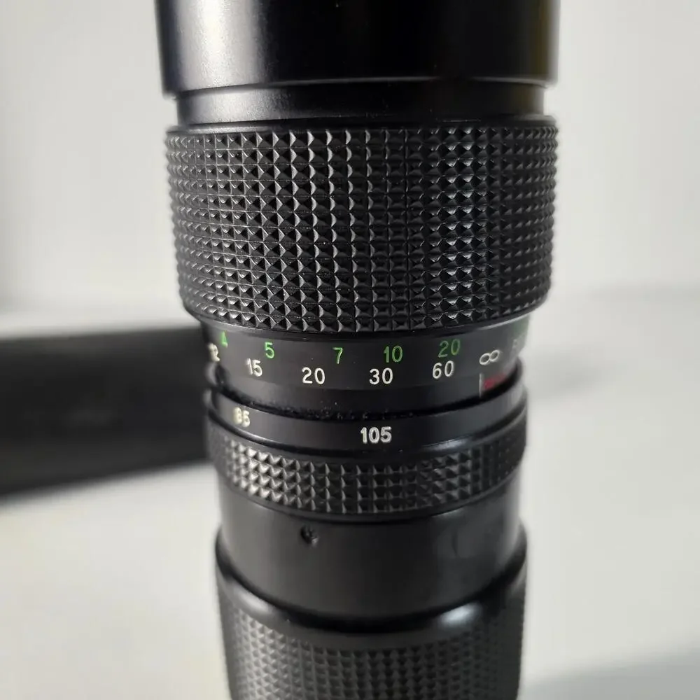 Vivitar 85 - 205 mm 1:3.8 Close Focusing Auto Zoom Minolta MD Mount 58mm